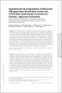006 implantation programme ETP PED