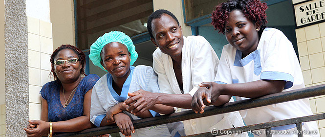 Equipe de médecins vih au togo