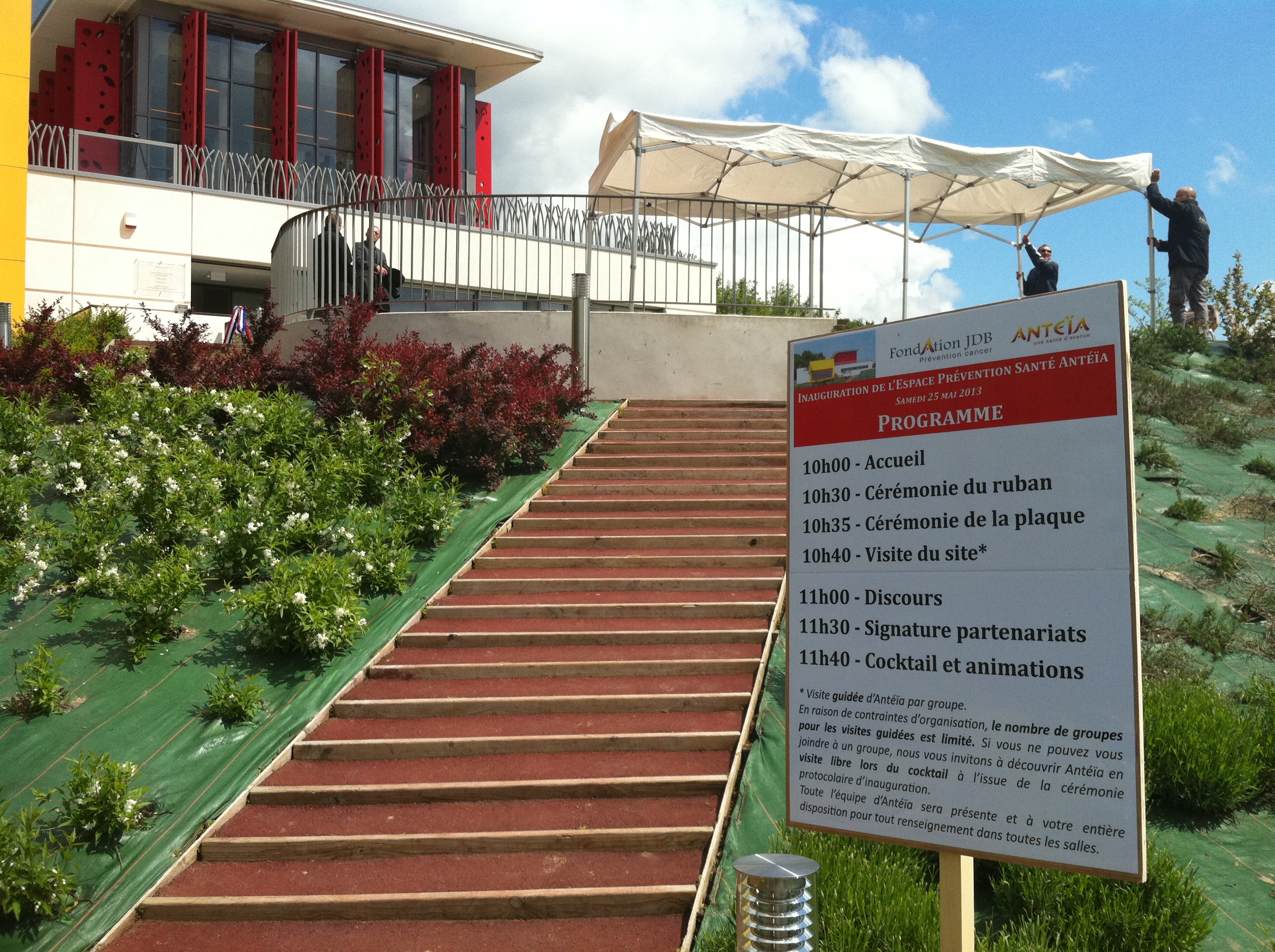 Inauguration de l'espace de prévention santé Anteïa à Fontenay-les-Briis
